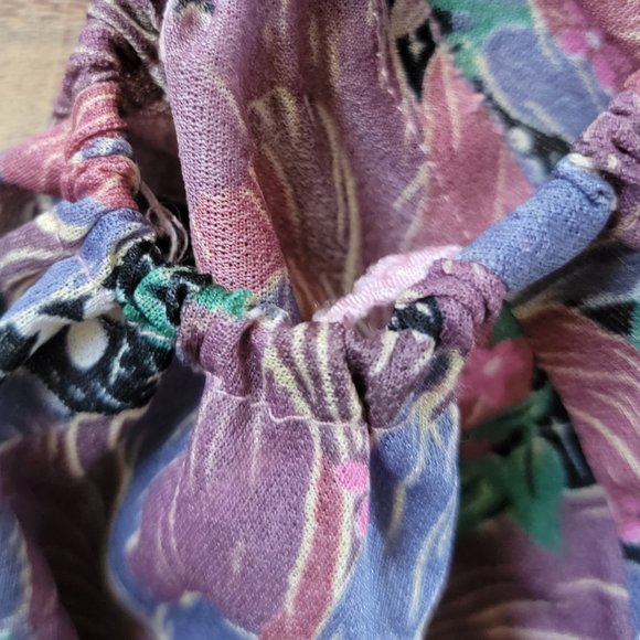 Vintage Floral Top and Skirt Two-Piece Set - Picture 11 of 16